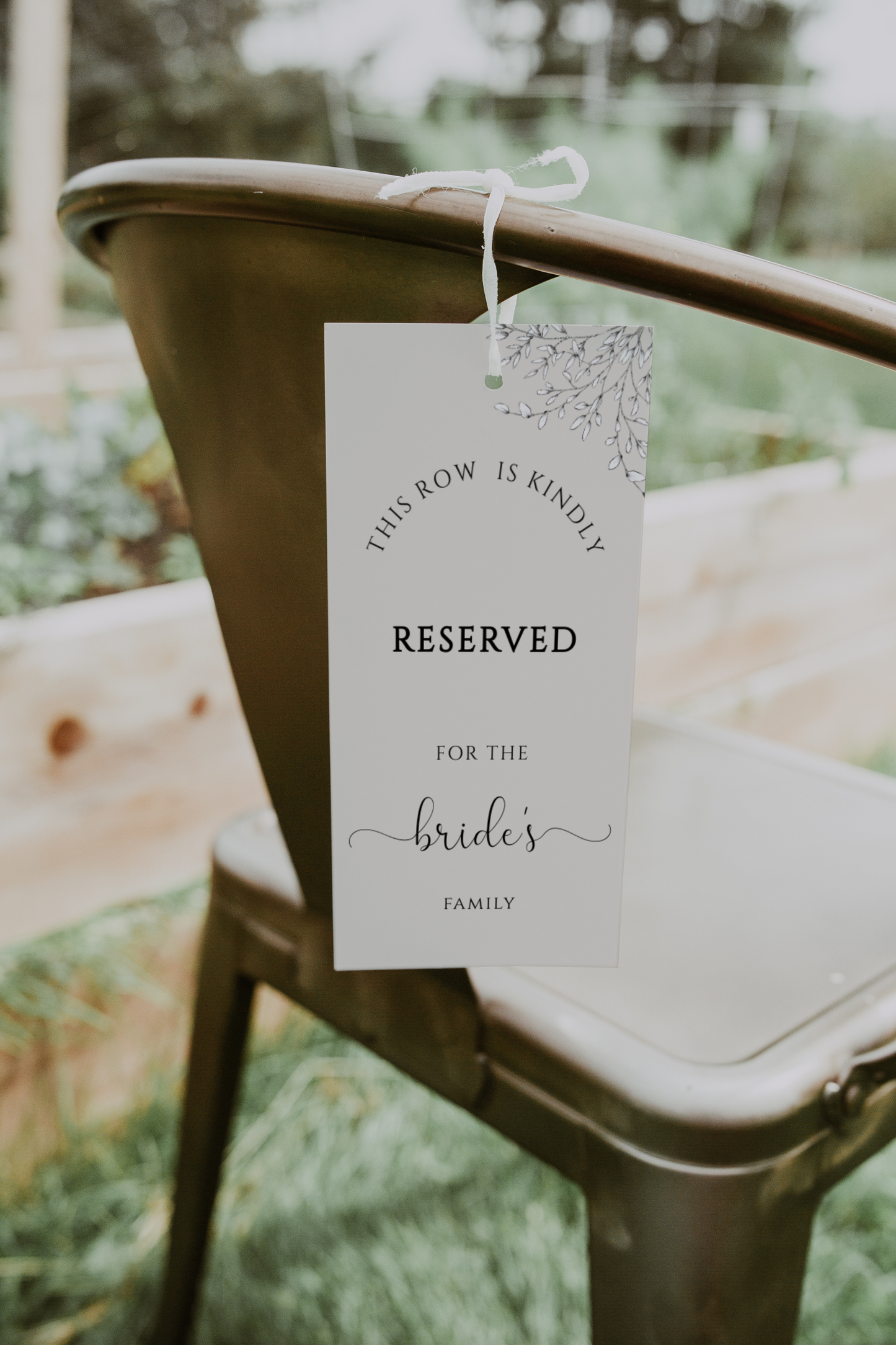 Tallulah Reserved Chair Tag Template EWP005