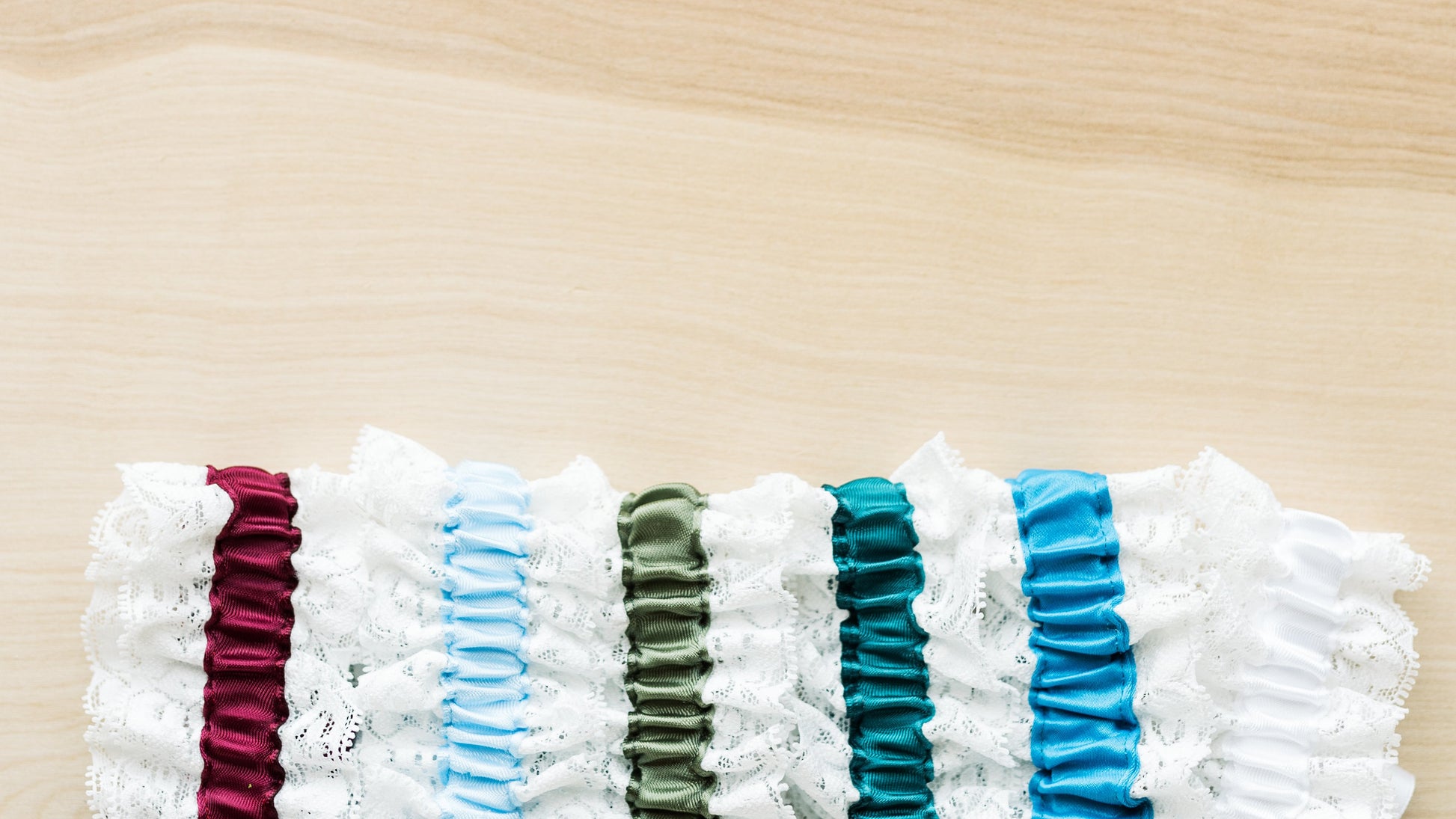 Lots Of Satin Ribbon Colors To Choose From