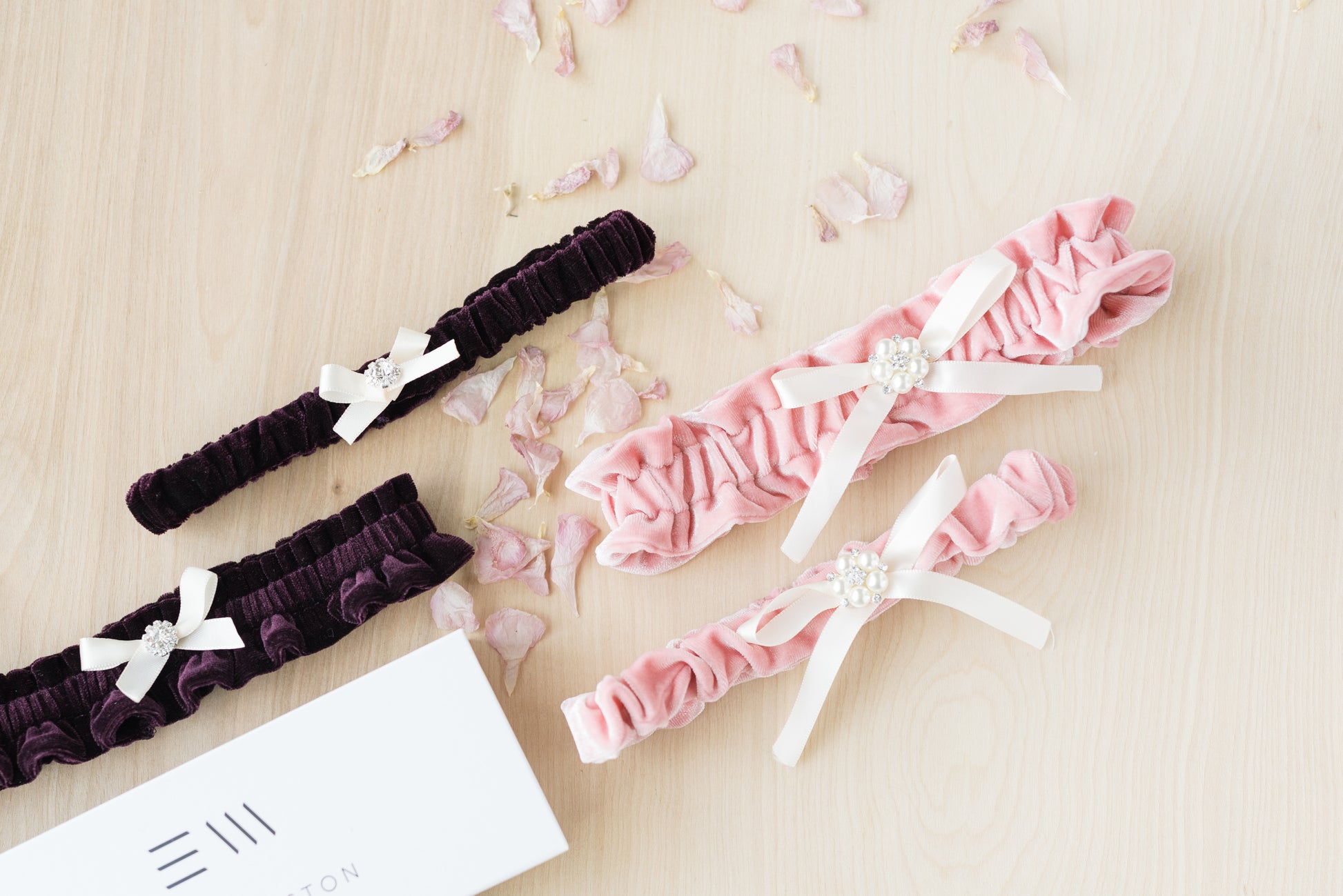 Design Your Own Velvet Bridal Garter Ella Winston Design Your Own Velvet Bridal Garter Ella Winston